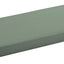 Cojín banco exterior 48x18pulg espuma profoam textura verde