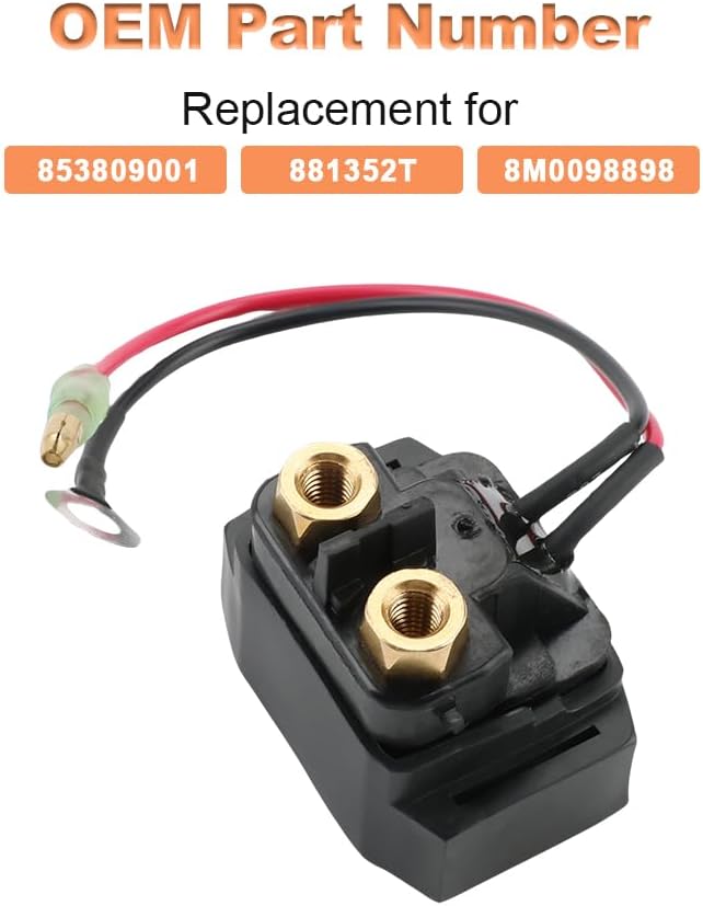 Relé solenoide arranque comp Mercury Mariner 8-30HP