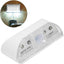 Luz puerta sensor movimiento 4 LED pilas pack 2 blanco