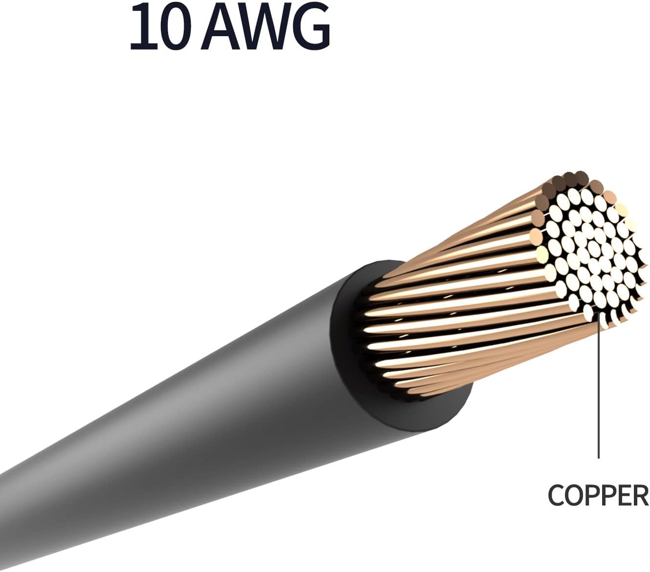 Cable extensión batería SAE 10AWG 2Pin con adaptador