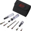 Kit destornillador hexagonal magnético 9 pzas caja negra