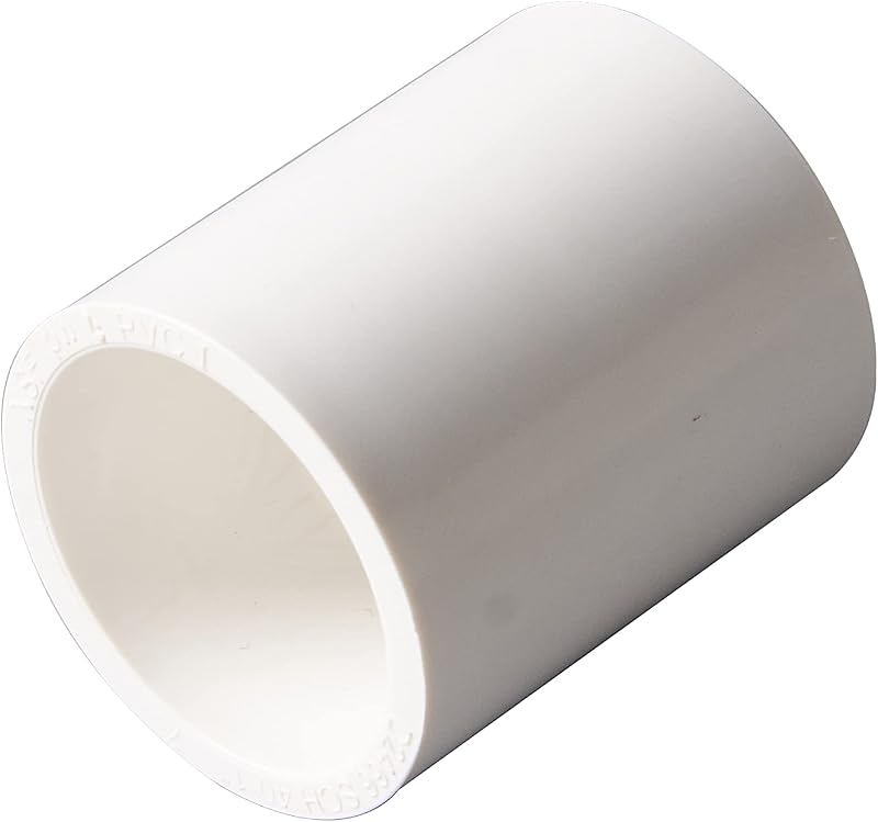 Adaptador PVC 1-1/2pulg enchufe x zócalo 6 pzas blanco