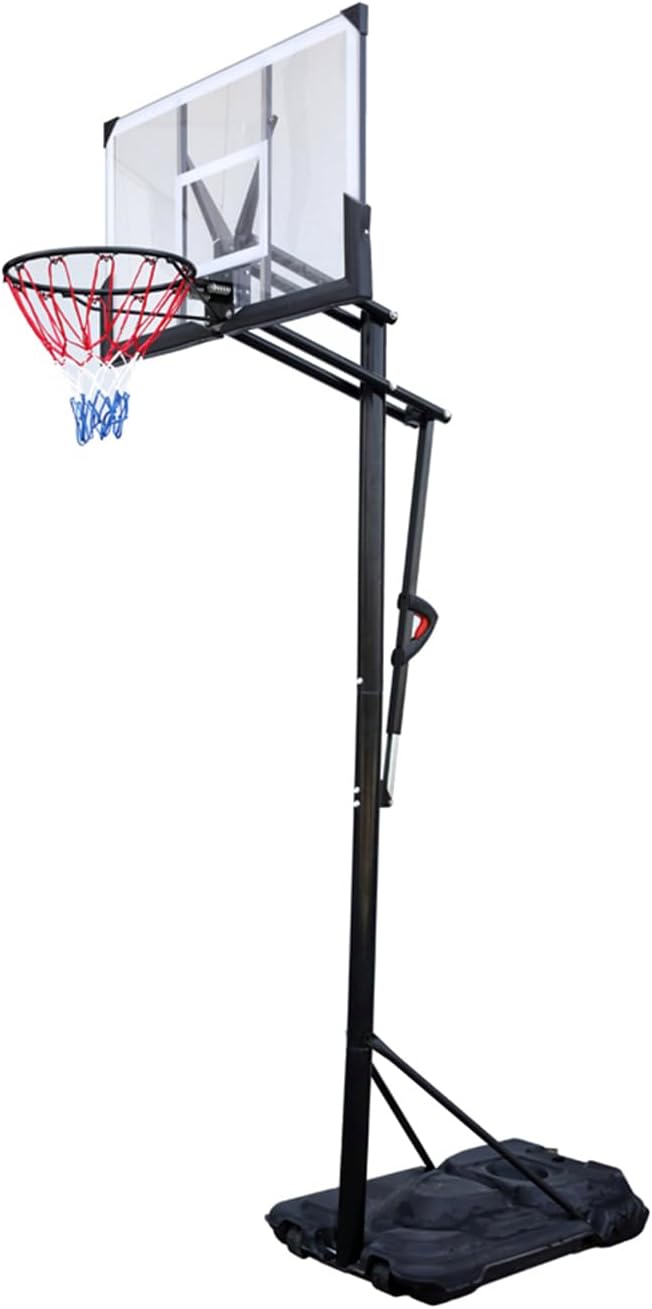Aro baloncesto al aire libre portátil 7.5-10ft base