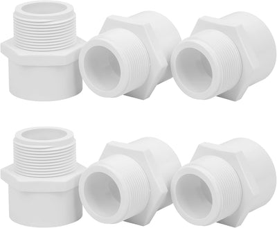 6 Accesorios Tubo PVC 1-1/2pulg SCH40 2 Vías