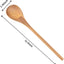 Cucharas madera cocina mango largo 12.5pulg