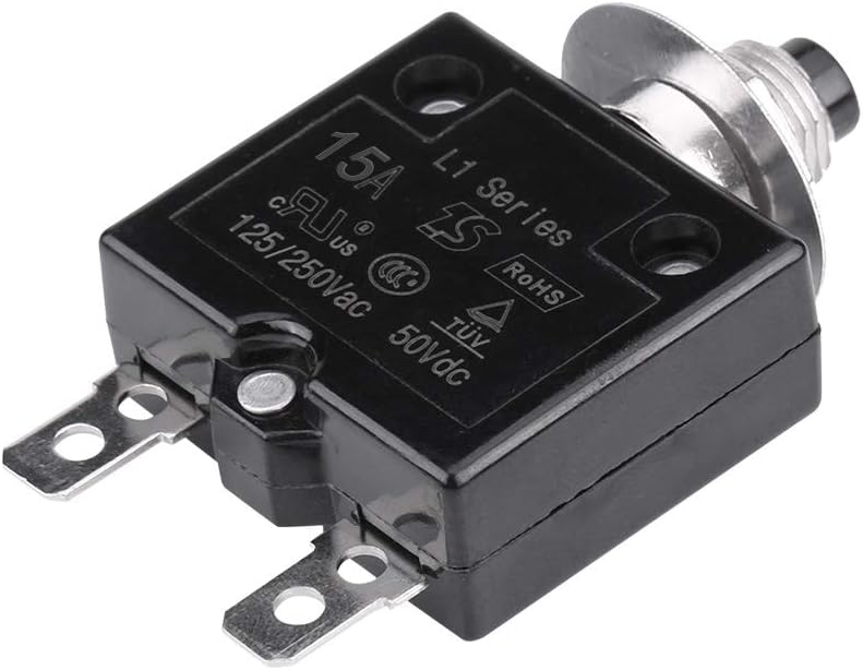 Protector sobretensión interruptor térmico 15 A