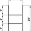 100 Estacas Metal Marco H 20x10" Galvanizado Letreros