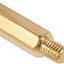 Separador M5x35mm latón hexagonal PCB 10uds
