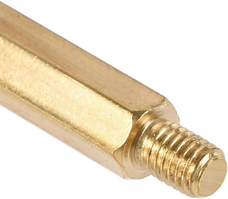 Separador M5x35mm latón hexagonal PCB 10uds