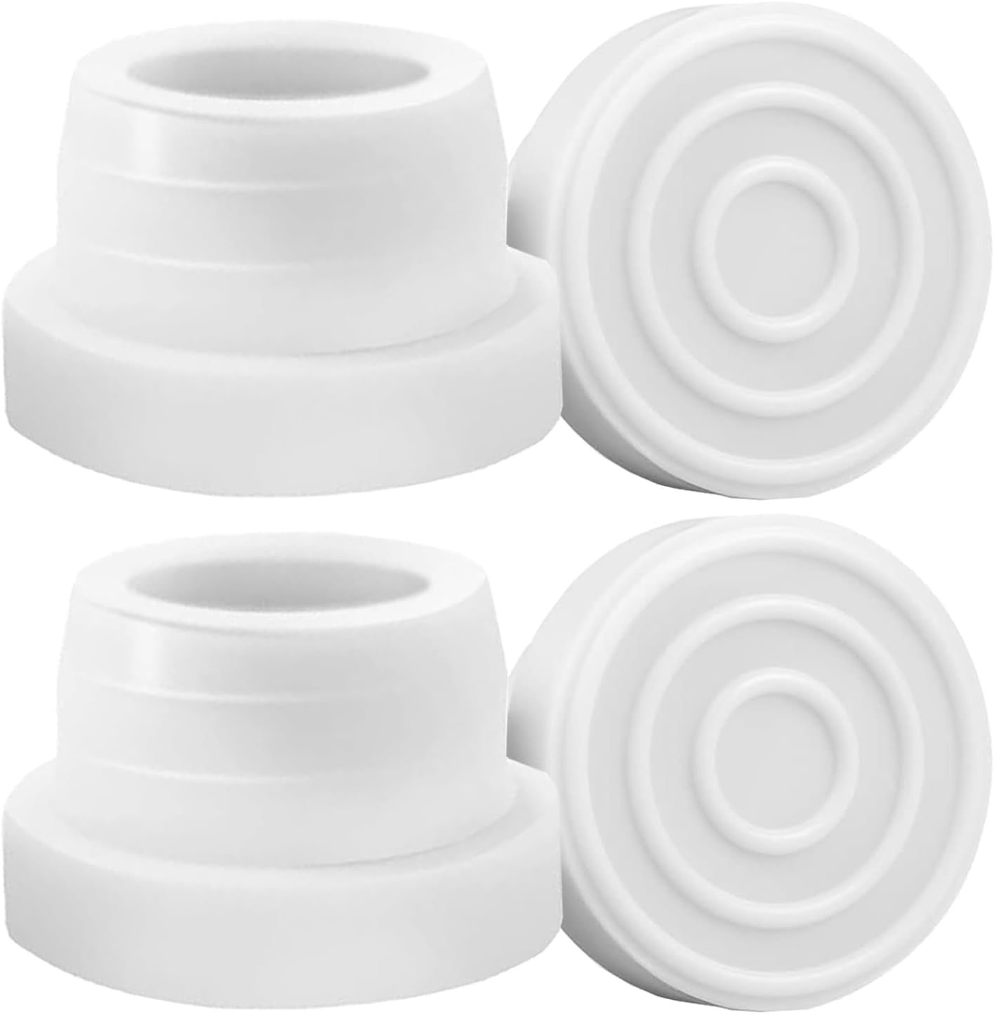 4 Protectores escalera piscina enterrada tapas goma 1.9"