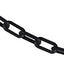 Cadena barrera plástico negra 3.8cm 30m