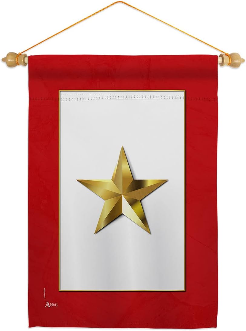 Tapiz estrella dorada decoración hogar jardín