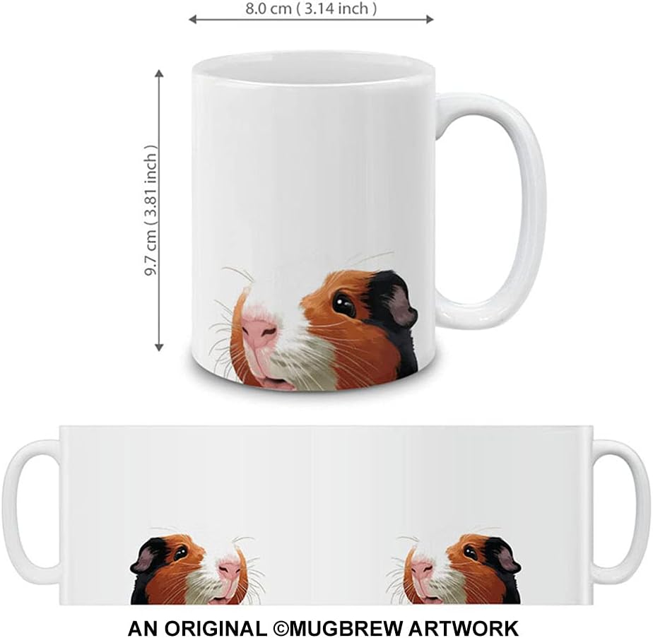Taza café y té cerámica diseño conejillo 11oz