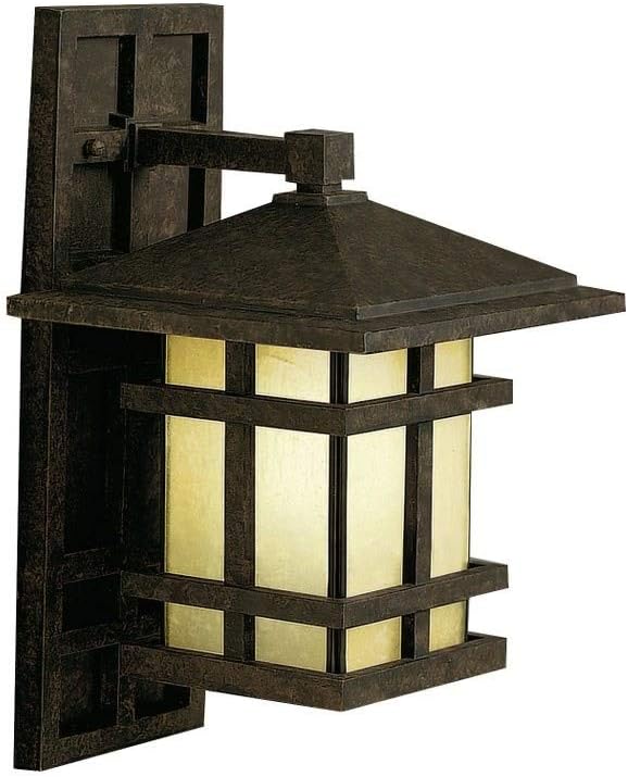 Luz exterior bronce envejecido Cross Creek