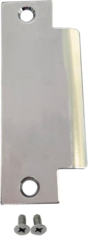 Placa relleno acero cerradura T-Shape níquel