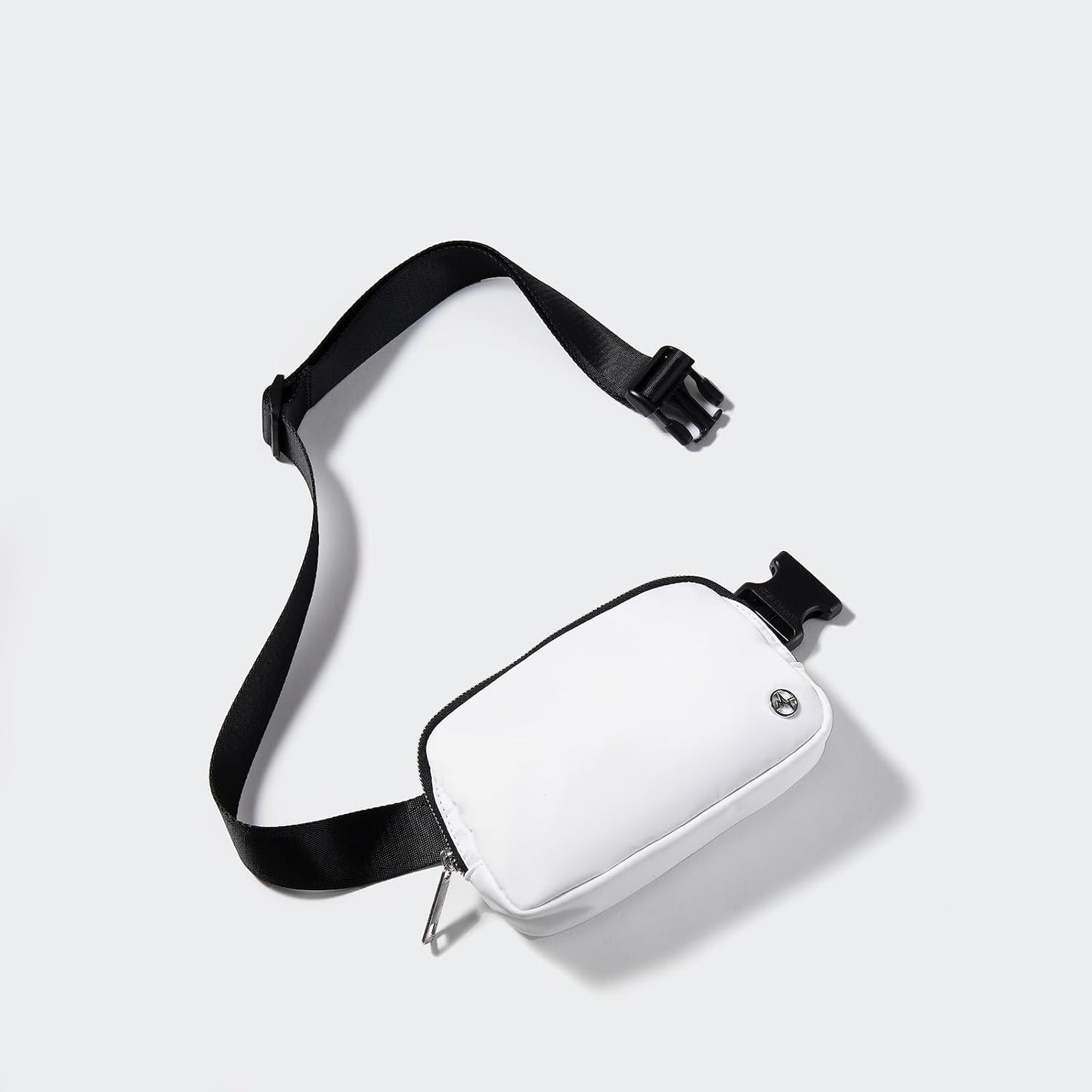 Bolsa cintura mujer moda correa ajustable blanco