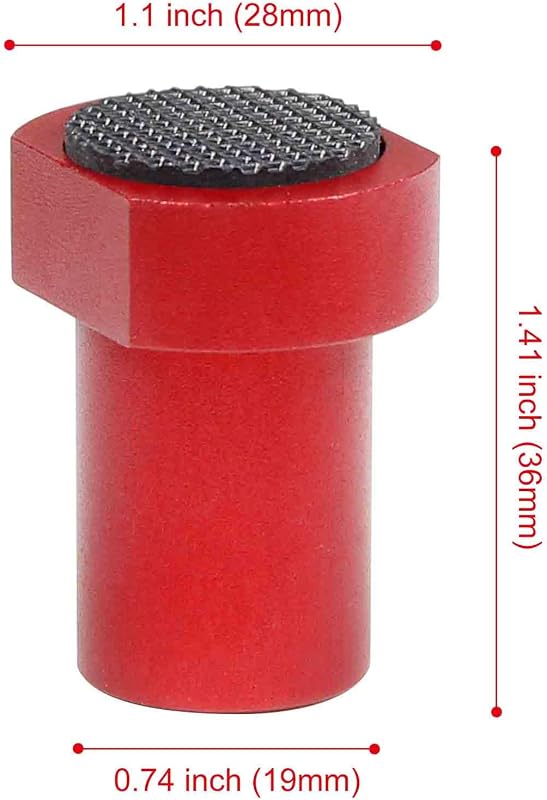6 Abrazaderas Banco Perro 3/4pulg Aluminio Antideslizantes