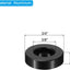 Espaciadores aluminio M10 5 Pzas 3/8x3/4x1/8 pulg