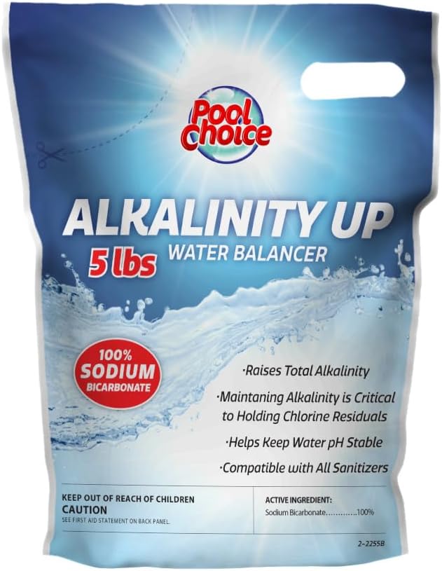 Alcalinidad piscina 5lb 100% bicarbonato sodio