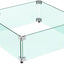 Reemplazo protector viento pantalla pozo fuego 19" exterior