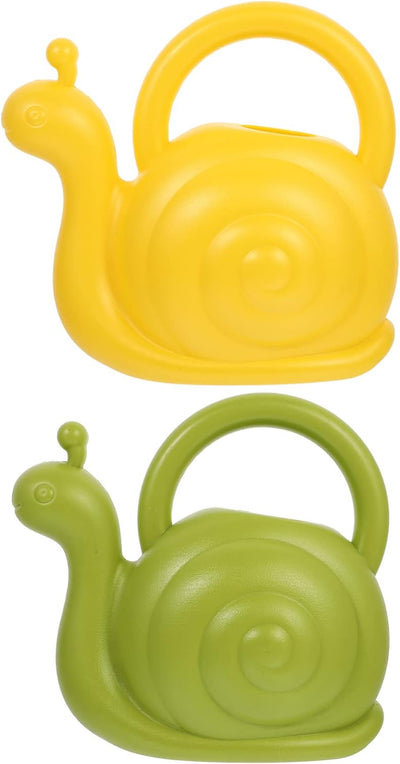 Regadera plástico forma caracol 2uds 1L para niños bonsái