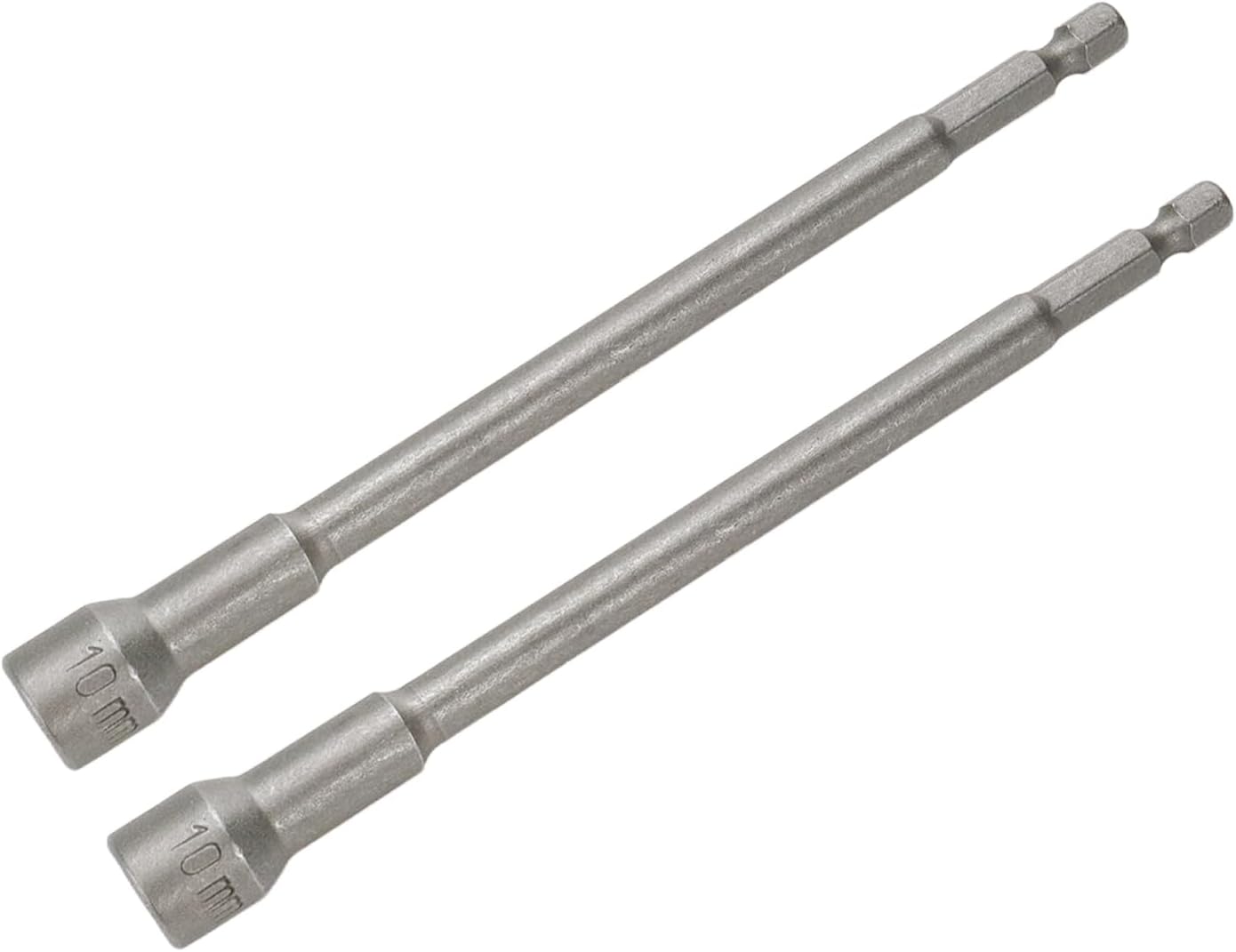 Juego 2 brocas hex magnéticas para tuercas 0.394pulg