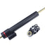 Amortiguador direcc. ajustable fibra carbono motocicleta