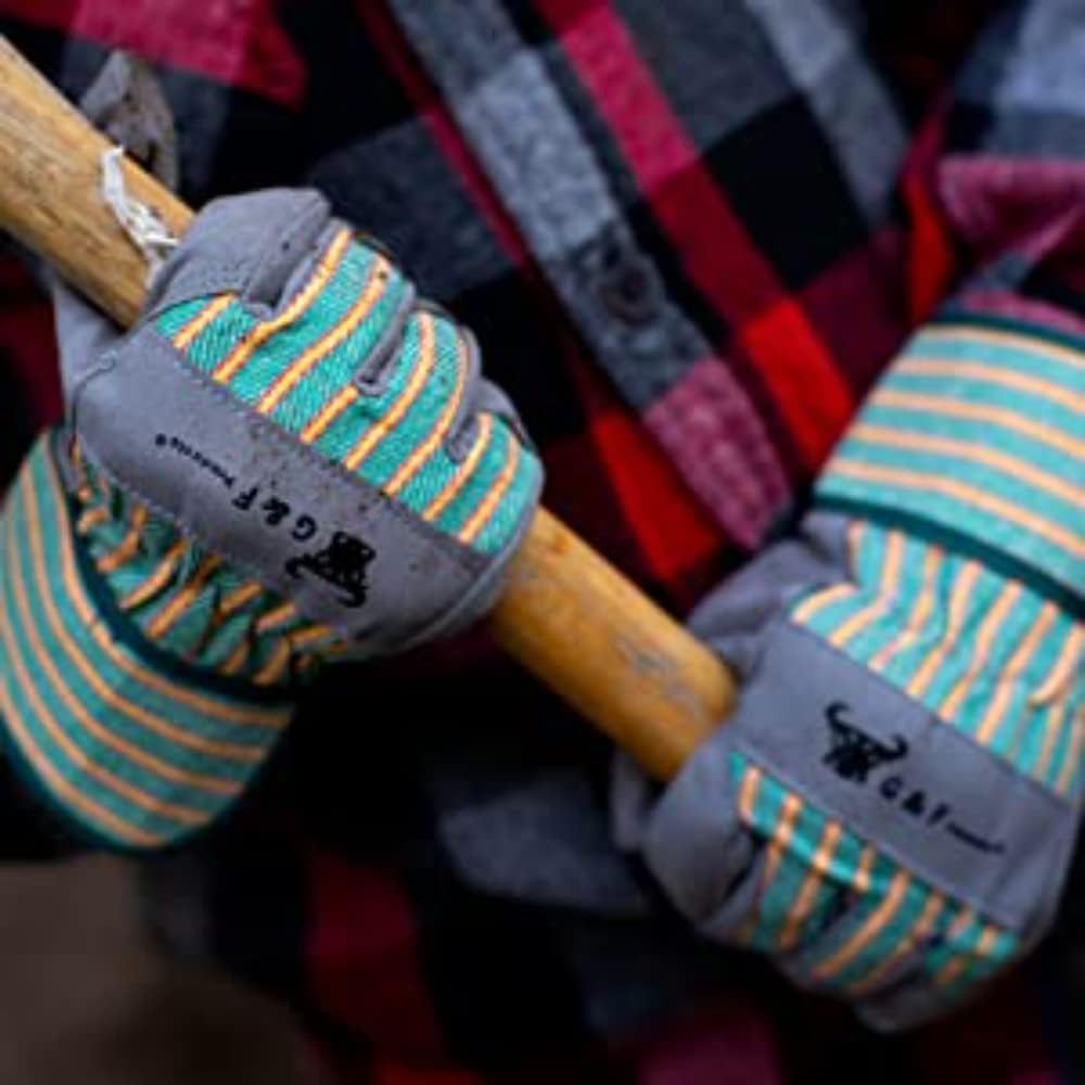 Guantes jardinería niños algodón o cuero sintético antideslizante