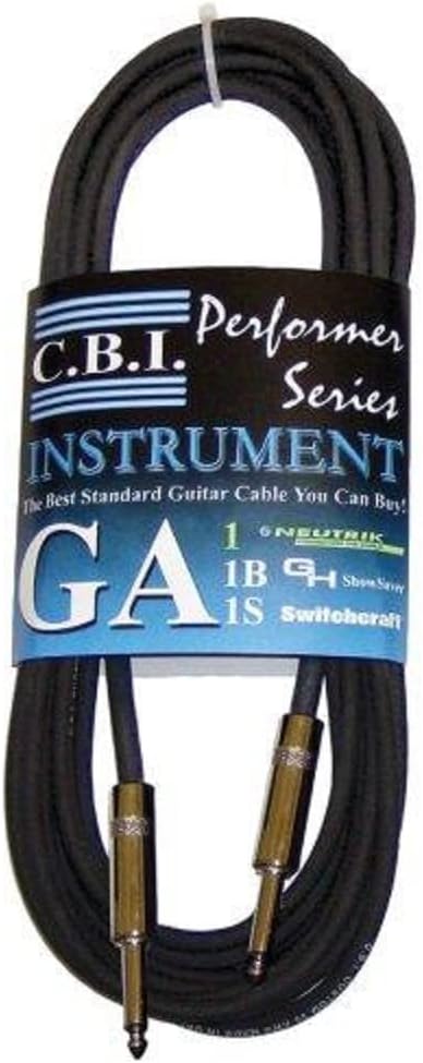 Cable guitarra 1/4" a 1/4" 10ft