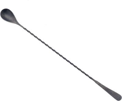 Cuchara bar estilo japonés 33,5cm color negro vintage