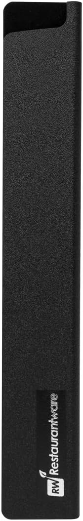 Funda cuchillo 10x1.5pulg protector fieltro plástico negro