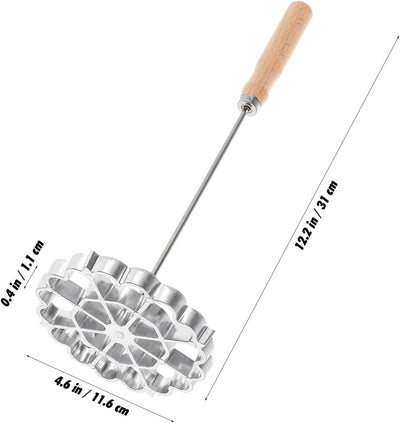 Molde freír acero inox 12.4x4.7pulg