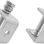 Abrazaderas C y U acero inox para carpintería resistente