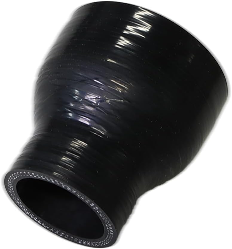 Manguera silicona auto reducer recta 76mm acoplador 3 capas
