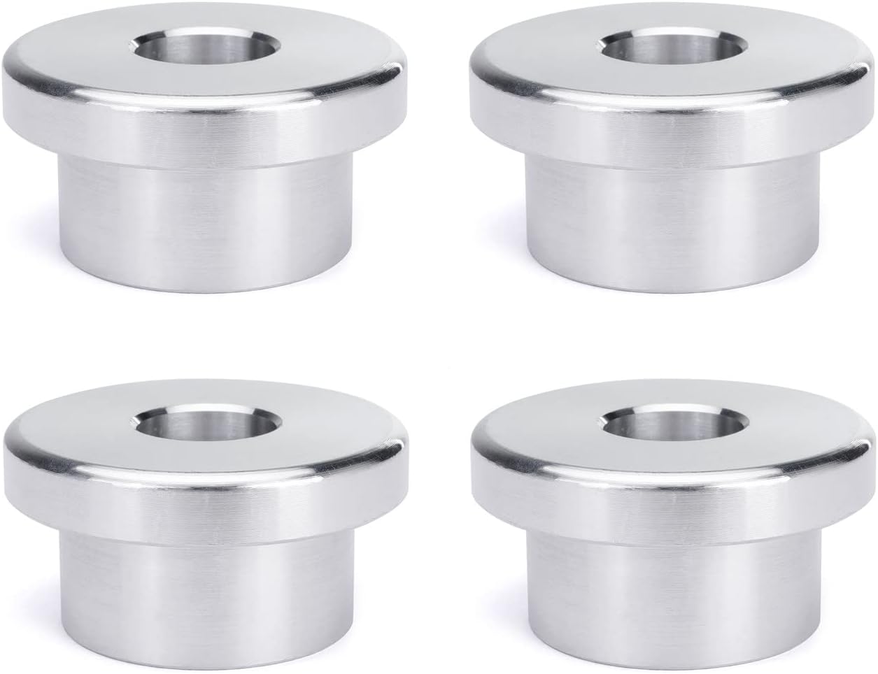 Bujes elevadores manillar Harley Softail Dyna 84-16 Plata