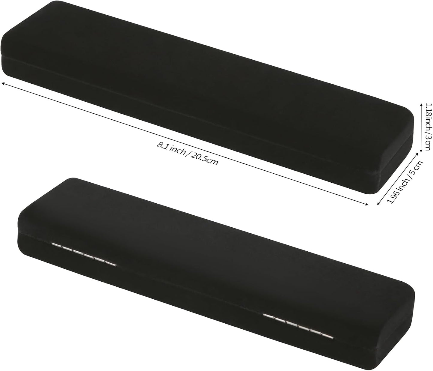 Collar brillante con luz LED caja terciopelo