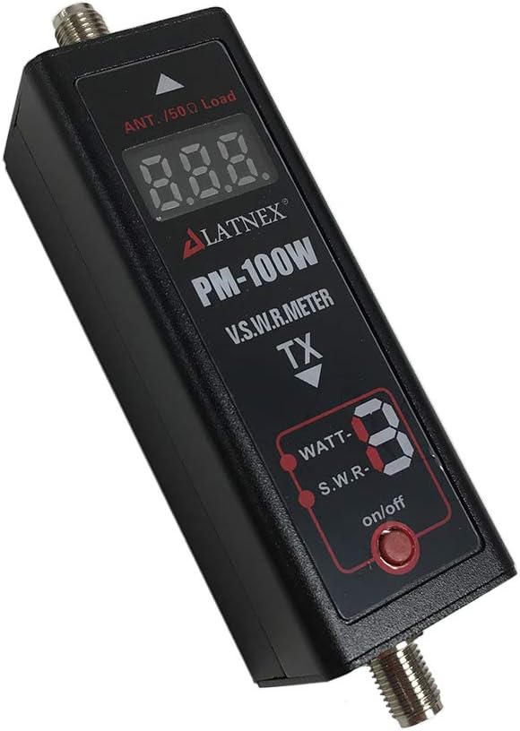 Medidor SWR digital VHF UHF HF RF bidireccional HAM