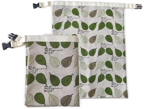 Bolsas pan lino cera abejas 17x13" 2 pzas