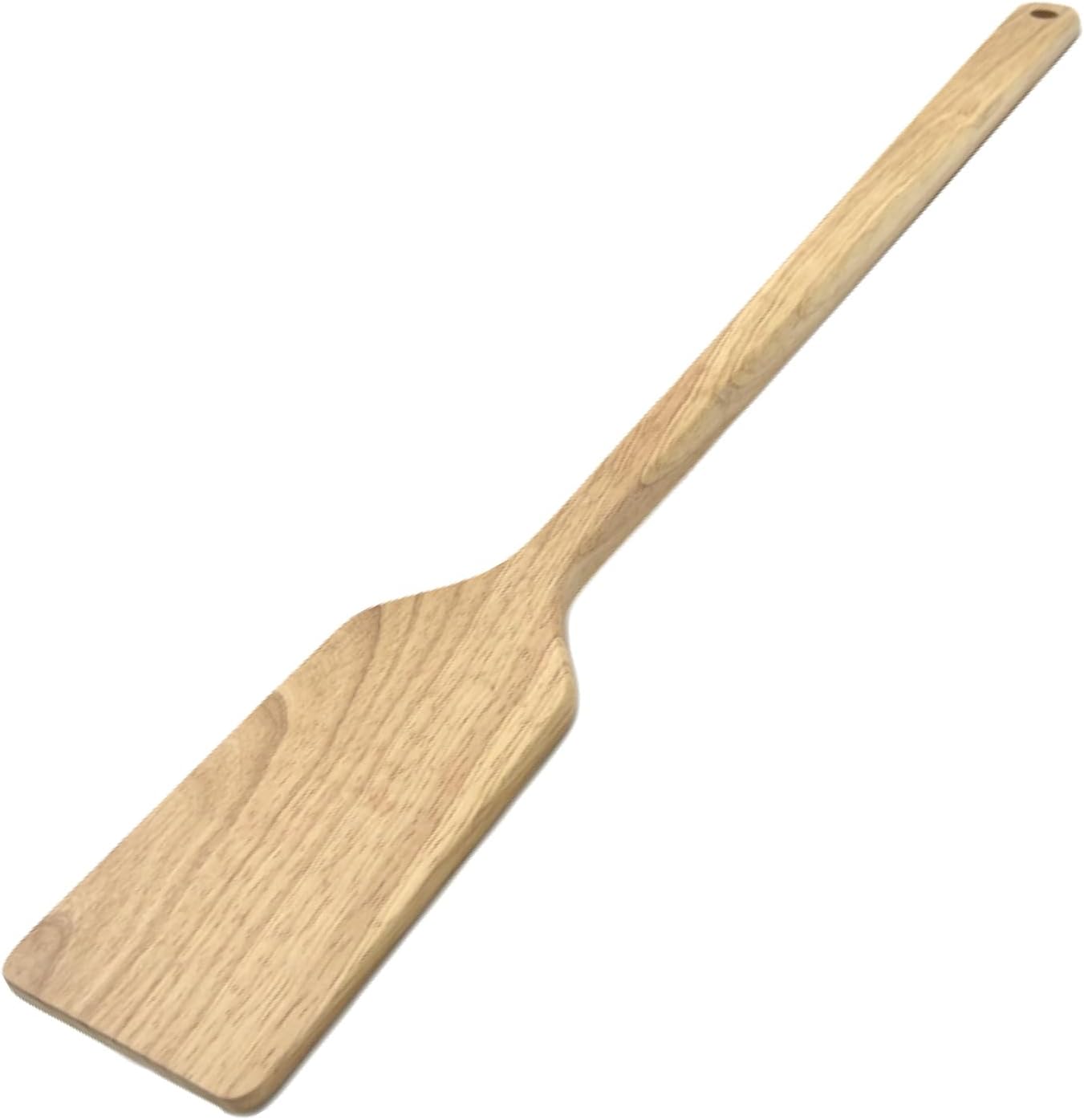 Paleta madera para hervir mariscos 35pulg mango largo