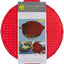 Sartén multifuncional silicona rojo grande