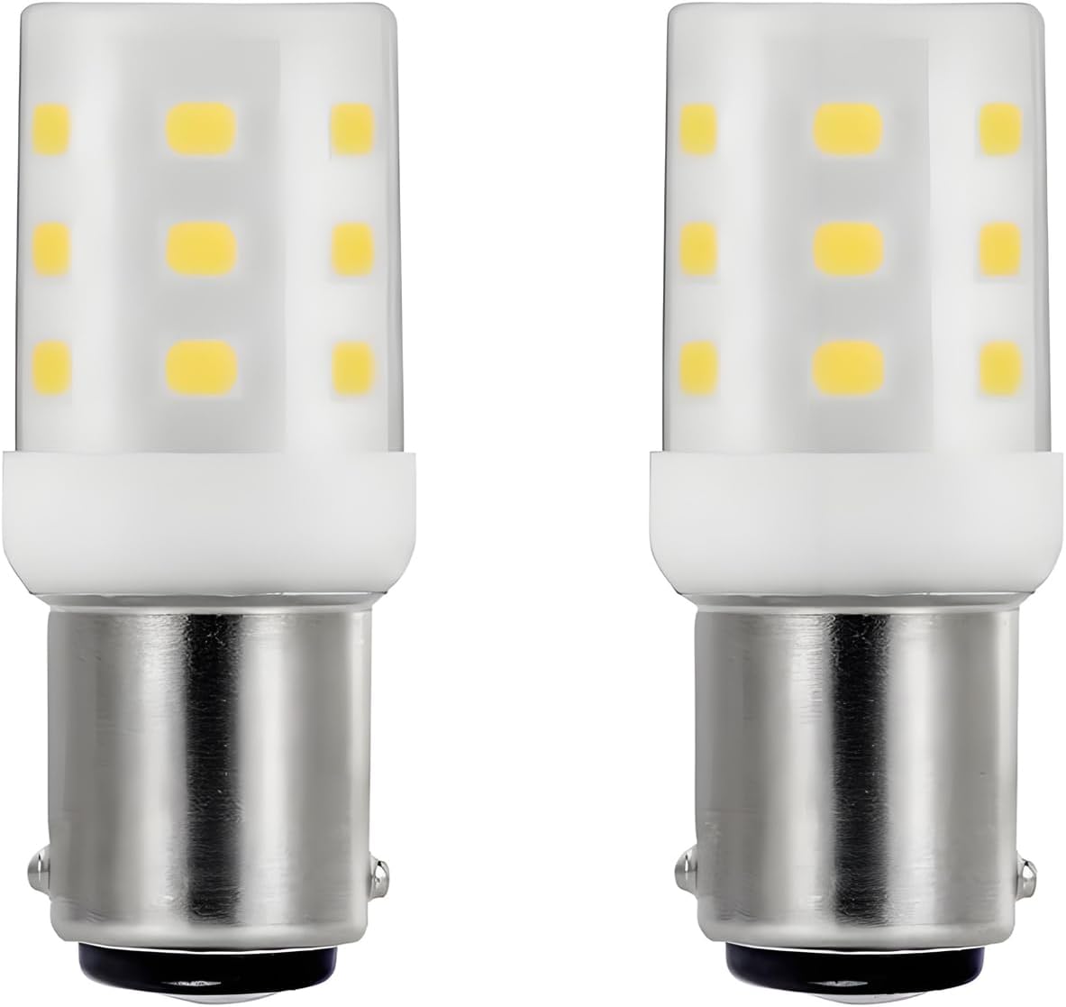 Bombilla LED BA15D para luces popa marina caravana 10-40VCC
