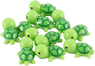 10 Mini Figuras Animales Jardín Hadal Tortuga