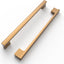 Tiradores gabinete bronce champán 10" set 10