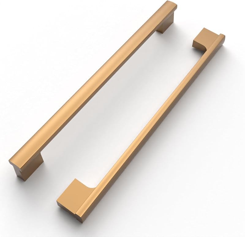 Tiradores gabinete bronce champán 10" set 10
