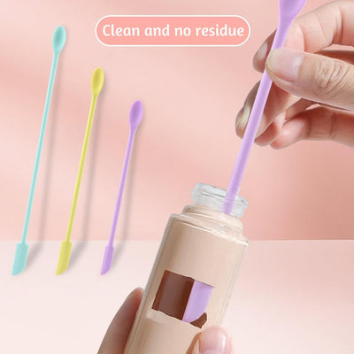 Set 5 espátulas silicona para maquillaje y cosméticos