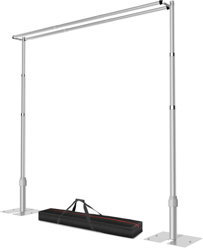 Soporte tubería 10x10ft barra doble ajustable metal fiestas