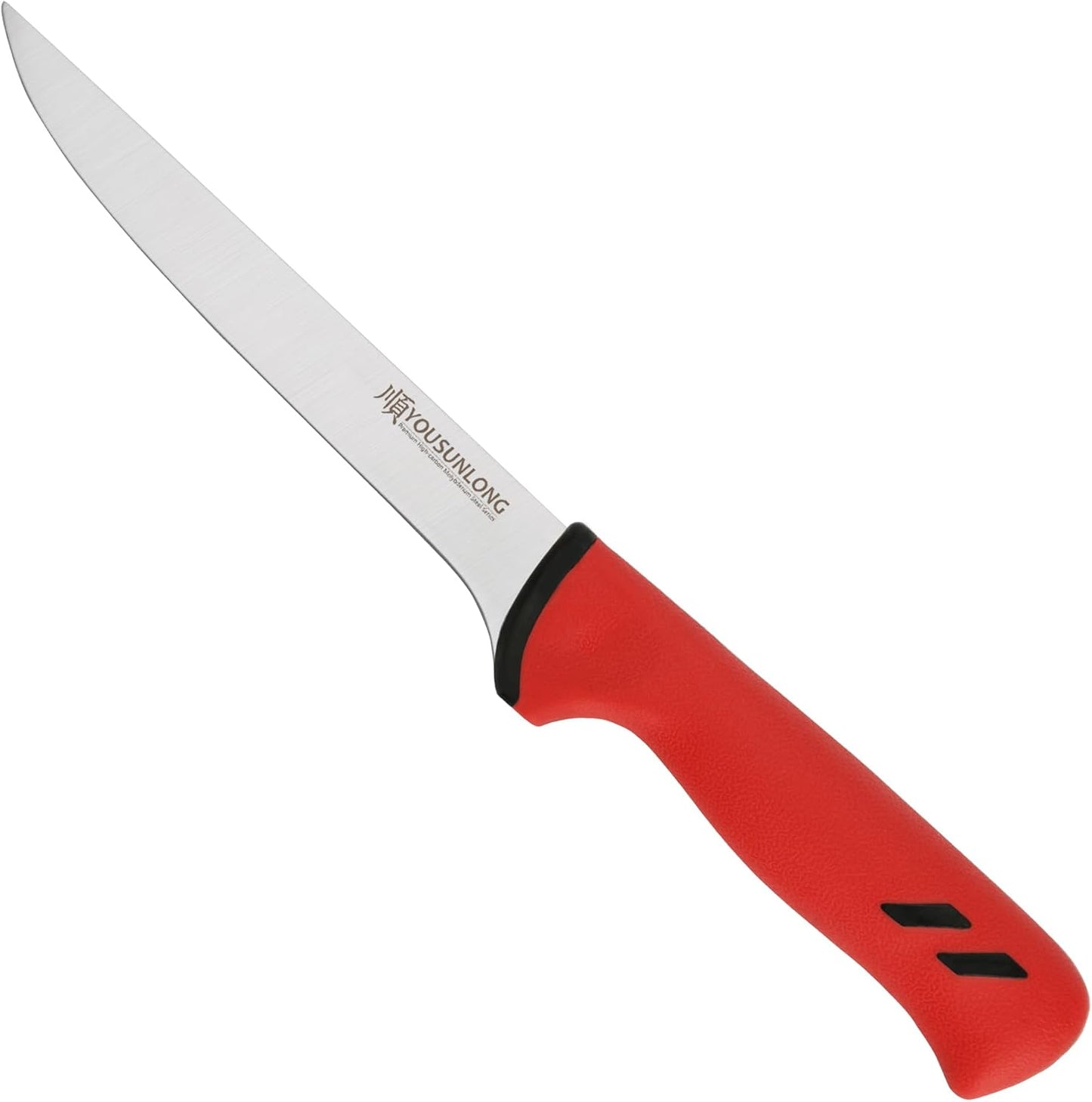 Cuchillo chef 6pulg acero alto carbono mango antiderrap
