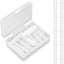 10 Pivotes Superior Nailon 3/8 Bi Plegable Kit Puerta Armario