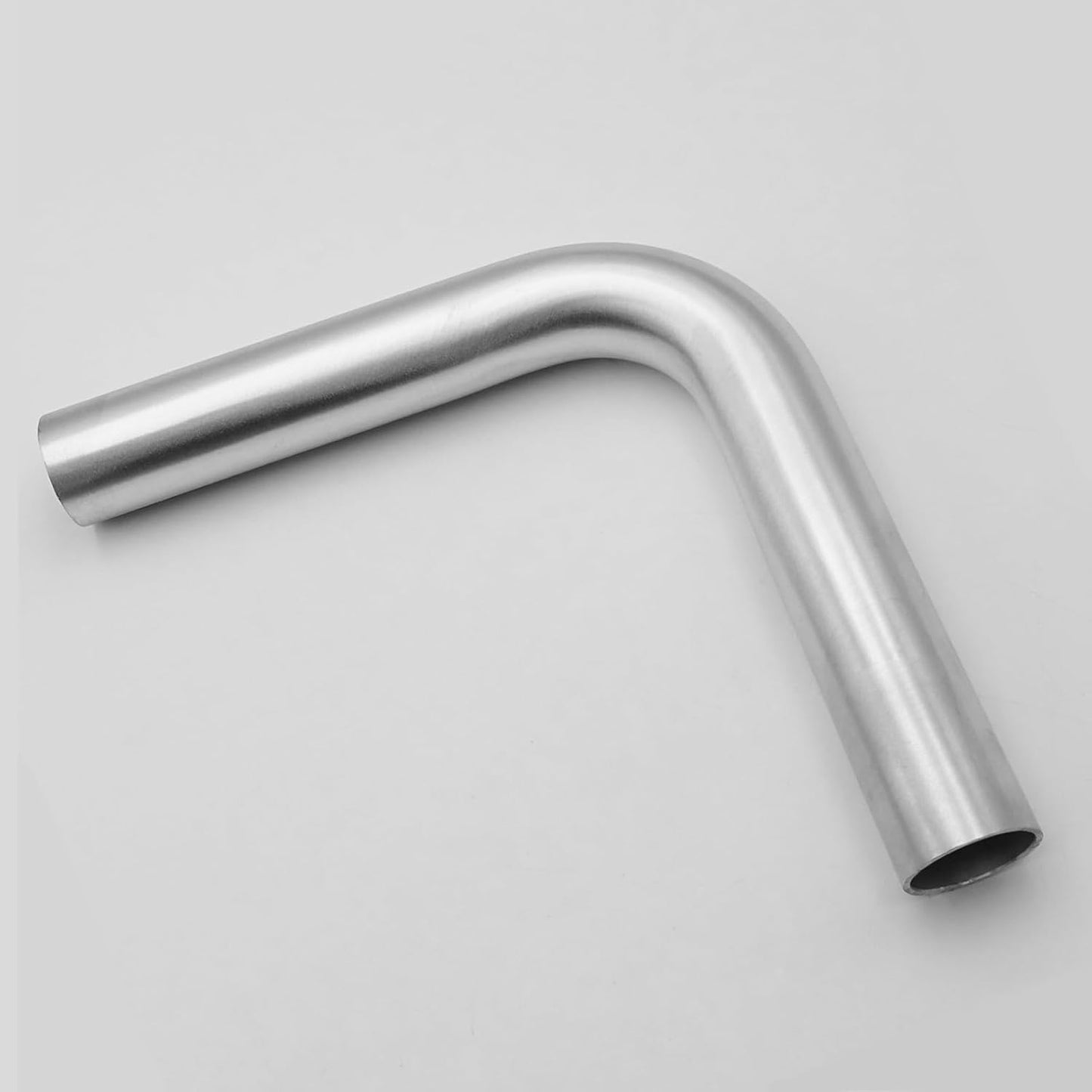 Codo aluminio 90° 1.5pulg intercooler admisión aire cepillado