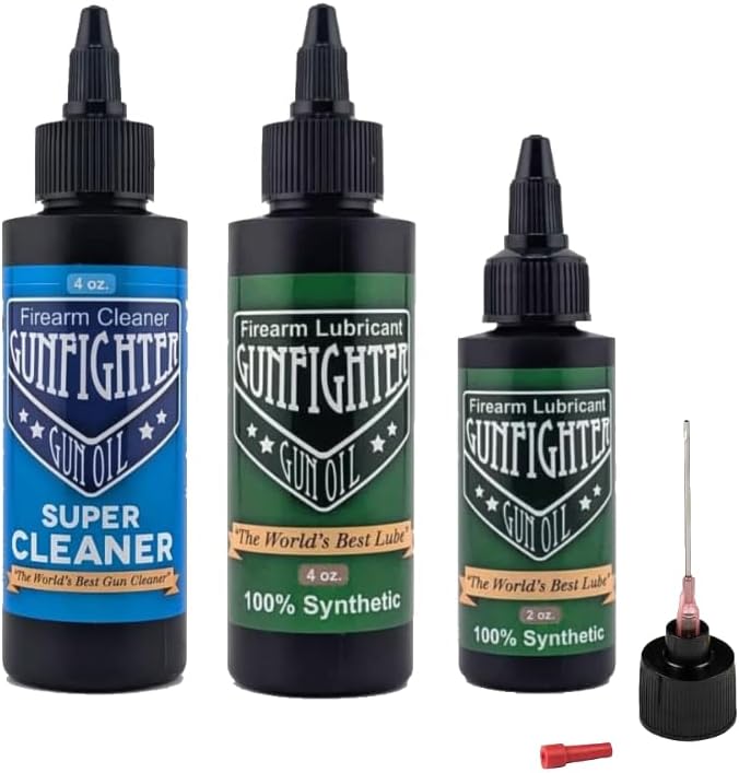 Combo lubricante sintético y limpiador para armas 2oz 4oz
